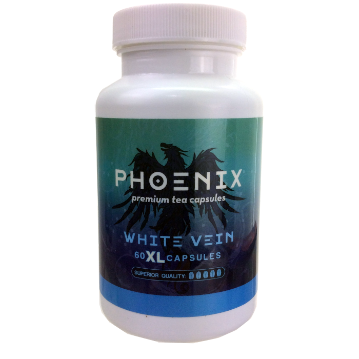 Phoenix: White Vein 30XL Capsul-White | Millenium Smoke Shop