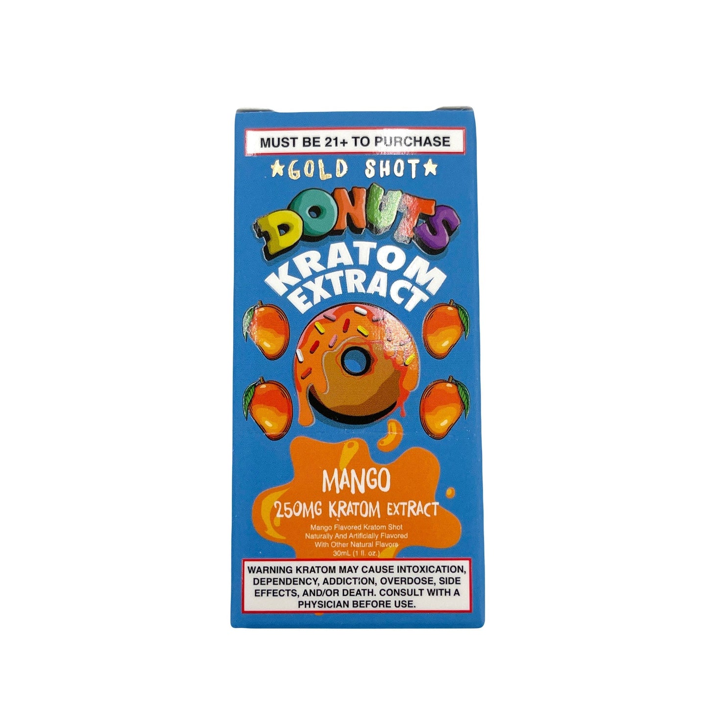 Kratom | Donuts | Liquid Shot | 250mg/30ml
