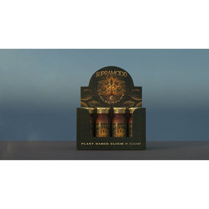 Golden Glow: Supramood Elixir Kava, Passion Fruit, Coconut, Ginger | Millenium Smoke Shop