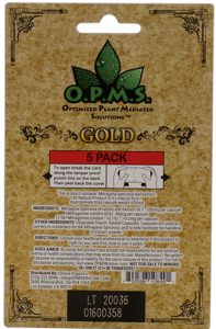 Kratom | OPMS | Gold | 5ct