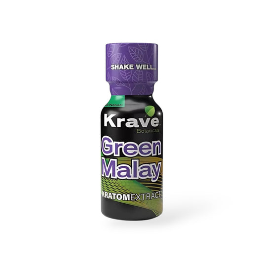 Kratom | Krave | Liquid Extract | Green Malay | 10ml