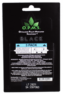 Kratom | OPMS | Black | 3ct