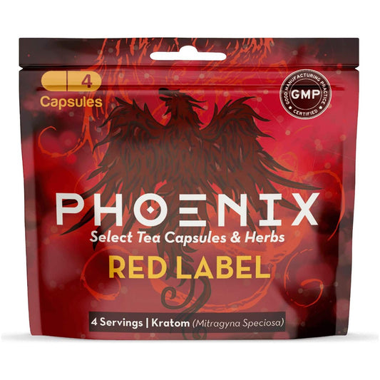 Phoenix: Red Label 50x 4 cap-capsules : 4 | Millenium Smoke Shop
