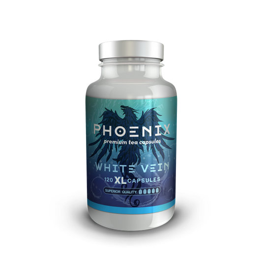 Kratom | Phoenix | Capsule | White Vein | 1gram | 120ct