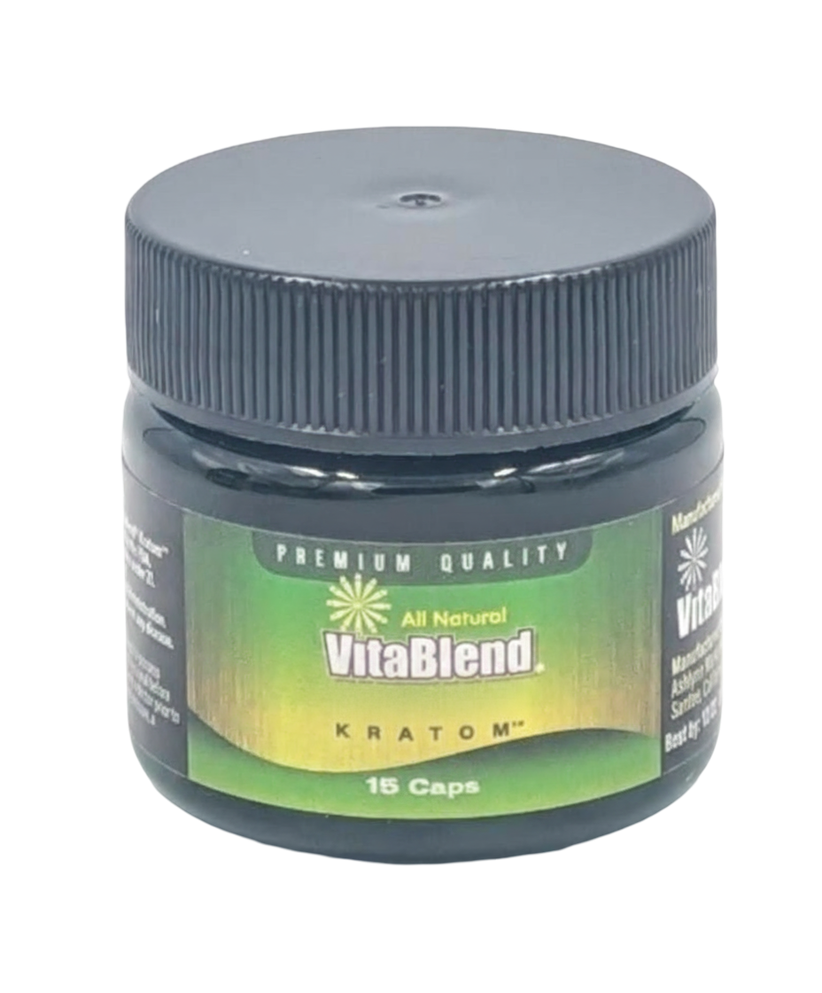 Kratom | VitaBlend | Capsule | White Thai | 15ct
