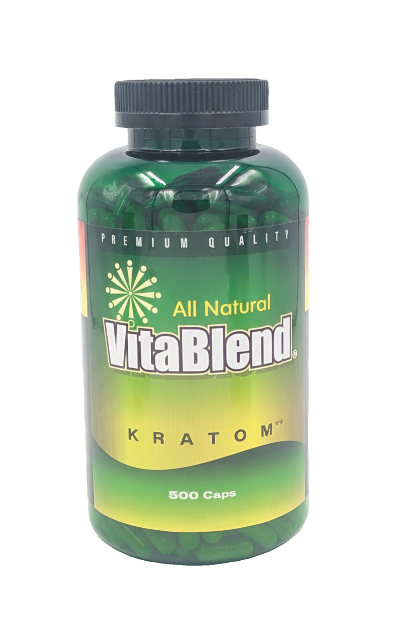 Kratom | VitaBlend | Capsule | Gold | 500ct