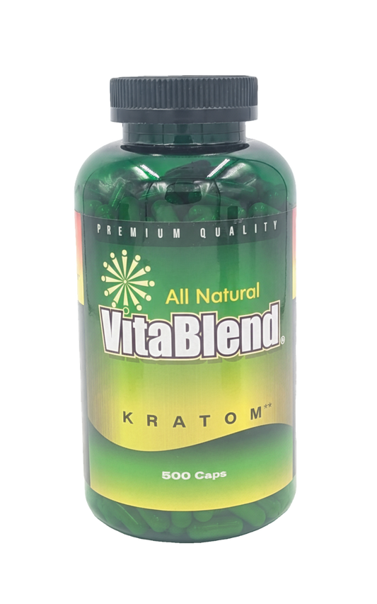 Kratom | VitaBlend | Capsule | Maeng Da | 500ct