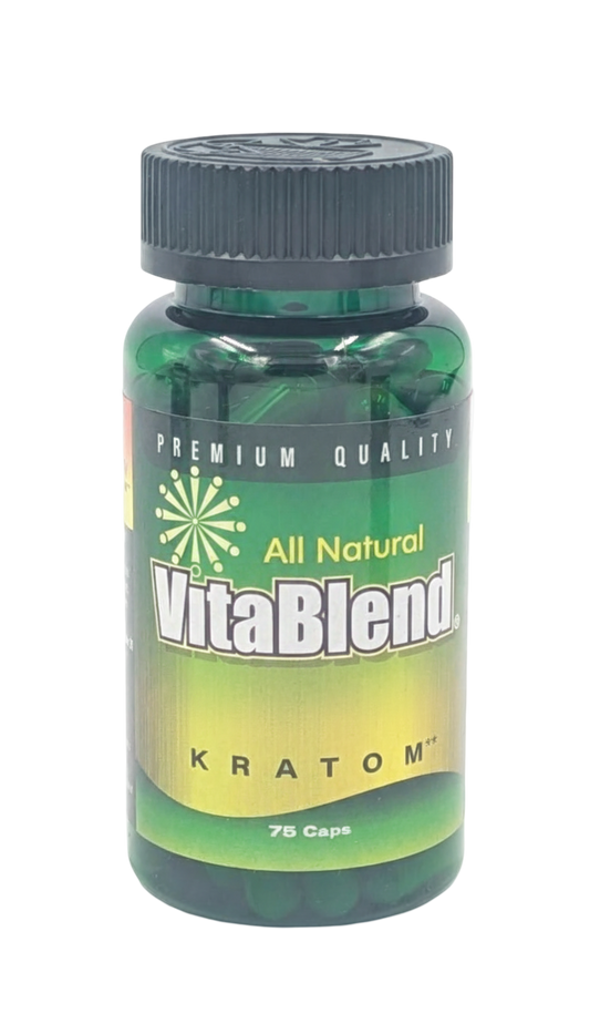 Kratom | VitaBlend | Capsule | Maeng Da | 75ct