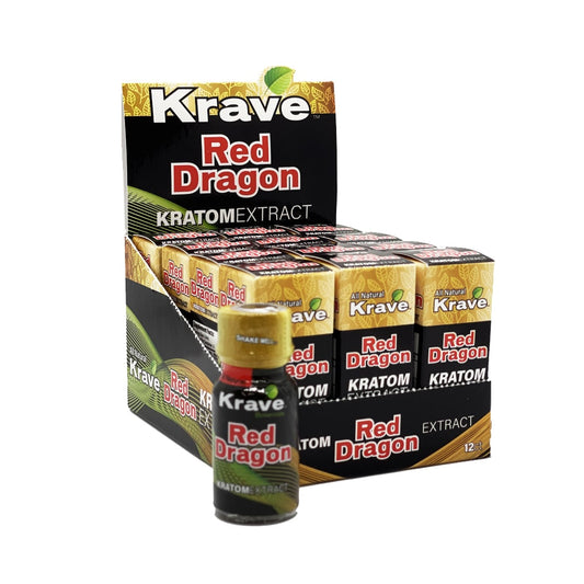 Krave: Liquid Kratom Red Dragon-10ml | Millenium Smoke Shop
