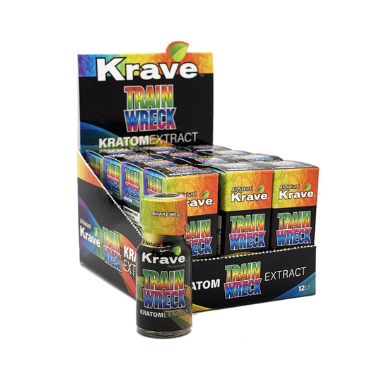 Krave: Liquid Kratom Train Wrk-10ml | Millenium Smoke Shop